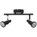 Ledvance LED Wandlampe Deckenleuchte Spot schwarz 2 x...