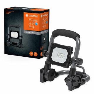 Ledvance LED Arbeitsleuchte Baustrahler Fluter IP65 10W 1000lm kaltweiß 1,5m Kabel Stecker