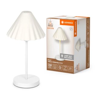 Ledvance Tischleuchte Decor Pulp Table weiß max. 5,5W E14 mit Schalter