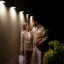 Ledvance LED Außenleuchte Wandlampe Endura Style Solar Dunkelgrau IP65 3W 300lm warmweiß 3000K Bewegungsmelder
