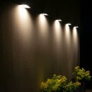 Ledvance LED Außenleuchte Wandlampe Endura Style Solar Dunkelgrau IP65 3W 300lm warmweiß 3000K Bewegungsmelder