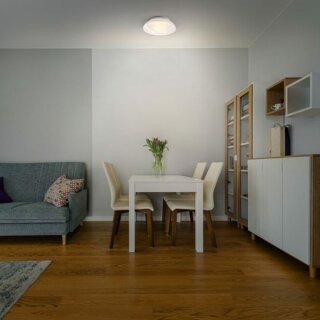 Ledvance Deckenleuchte Orbis Milan Weiß Ø30cm max. 2 x 10W E27