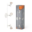 Ledvance LED Deckenleuchte Spot weiß 3 x 3,4W GU10...