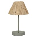 Ledvance Tischleuchte Decor Raffia grün max. 15W E27...