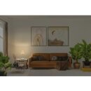 Ledvance Tischleuchte Decor Raffia grün max. 15W E27 mit Schalter Textilkabel