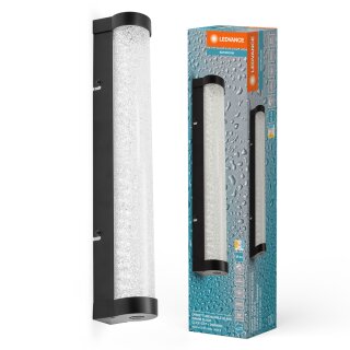 Ledvance LED Badlampe Spiegelleuchte Orbis schwarz IP44 9W 1000lm CCT 3000K - 4000K Click Dimmbar