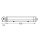 Ledvance LED Badlampe Spiegelleuchte Orbis schwarz IP44 9W 1000lm CCT 3000K - 4000K Click Dimmbar