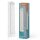 Ledvance LED Badlampe Spiegeleuchte Orbis Tube Blasenoptik weiß 40cm IP44 9W 1000lm CCT 300K-4000K Click Dimmbar