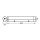 Ledvance LED Badlampe Spiegeleuchte Orbis Tube Blasenoptik weiß 40cm IP44 9W 1000lm CCT 300K-4000K Click Dimmbar