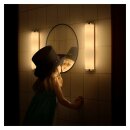 Ledvance Wandleuchte Bathroom Wall Luminaire Chrom 45cm IP44 max. 3 x 12W E14