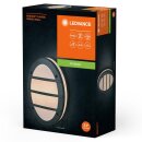 Ledvance Außenleuchte Wandlampe Endura Classic Orbick Wall Dunkelgrau IP65 max. 2 x 18W E27