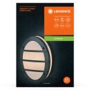 Ledvance Außenleuchte Wandlampe Endura Classic Orbick Wall Dunkelgrau IP65 max. 2 x 18W E27