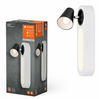 Ledvance LED Deckenleuchte Wandlampe Decor Spot Neptune Weiß 13W 990lm Warmweiß 3000K Click-Select Schalter