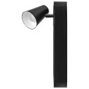 Ledvance LED Wandleuchte Deckenlampe Neptune Schwarz 13W 430lm Warmweiß 3000K mit Schalter