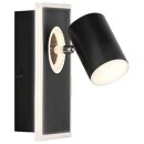 Ledvance LED Deckenleuchte Wandlampe Dekor Spot Mars schwarz 16,5W 1620lm Click Select warmweiß 3000K schwenkbar