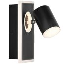 Ledvance LED Deckenleuchte Wandlampe Dekor Spot Mars schwarz 16,5W 1620lm Click Select warmweiß 3000K schwenkbar