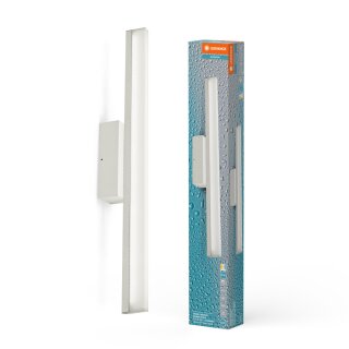 Ledvance LED Badlampe Spiegelleuchte Orbis weiß IP44 10W 950lm CCT 3000K-4000K dimmbar