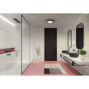 Ledvance Deckenleuchte Badlampe Bathroom Ceiling Schwarz Ø31cm IP44 max. 15W E27