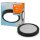 Ledvance Deckenleuchte Badlampe Bathroom Ceiling Schwarz Ø31cm IP44 max. 15W E27