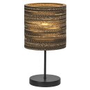 Ledvance Tischleuchte Decor Cardboard Cylinder Table Wellpappe Braun Ø20cm 1 x E27 mit Schalter