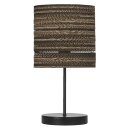Ledvance Tischleuchte Decor Cardboard Cylinder Table Wellpappe Braun Ø20cm 1 x E27 mit Schalter
