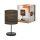 Ledvance Tischleuchte Decor Cardboard Cylinder Table Wellpappe Braun Ø20cm 1 x E27 mit Schalter