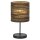 Ledvance Tischleuchte Decor Cardboard Cylinder Table Wellpappe Braun Ø20cm 1 x E27 mit Schalter