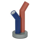 Ledvance Tischleuchte Decor Straw Table Rot/Blau max. 2 x...
