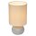 Ledvance Tischleuchte Decor Impact Table beige/grau max. 40W E27 mit Schalter