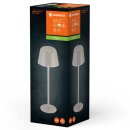 Ledvance LED Tischleuchte Endura Style Beige IP54 2,5W 280lm CCT 2700-6500K 3-Stufen-Dimmbar