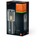 Ledvance Außenleuchte Wandlampe Endura Classic Ebro stahl IP44 max. 20W E27 Bewegungsmelder