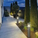 Ledvance Außenleuchte Wandlampe Endura Classic Ebro stahl IP44 max. 20W E27 Bewegungsmelder