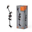 Ledvance LED Deckenbauleuchte Spot Schwarz 4 x 3,4W 920lm warmweiß 2700K Ra>90 Dimmbar