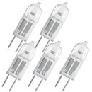 5 x Osram G4 Halogen Stiftsockellampe 12V 20W Halogenlampe 64425S 4000h