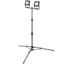 Ledvance LED Arbeitsleuchte Fluter Value Tripod 2 x 20W IP54 Schwarz/Grau 5000lm Tageslicht 6500K kaltweiß