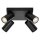 Ledvance LED Deckenleuchte Octagon PL schwarz 4 x 3,4W GU10 920lm warmweiß 2700K Dimmbar