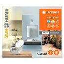 Ledvance LED Wandleuchte Sun@Home Bathroom Round Silber Ø11cm IP44 7,5W 200lm CCT 2700K - 5000K Dimmbar App WiFi