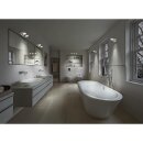 Ledvance LED Wandleuchte Sun@Home Bathroom Round Silber Ø11cm IP44 7,5W 200lm CCT 2700K - 5000K Dimmbar App WiFi