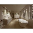 Ledvance LED Wandleuchte Sun@Home Bathroom Round Silber Ø11cm IP44 7,5W 200lm CCT 2700K - 5000K Dimmbar App WiFi