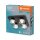 Ledvance LED Deckenleuchte Lampe Orbis Frame Schwarz 35x35cm IP44 4x 5,5W 1740lm Click CCT 3000K 4000K per Lichtschalter