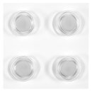 Ledvance LED Deckenleuchte Lampe Orbis Frame weiß 35x35cm IP44 4 x 5,5W 1740lm Click CCT 3000K 4000K per Lichtschalter