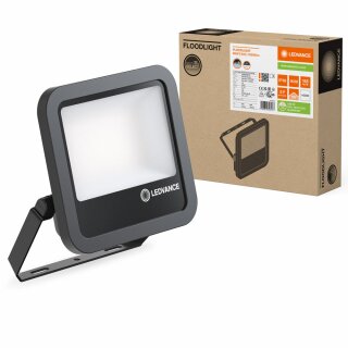 Ledvance LED Fluter Gen4 Außenstrahler Schwarz IP66 53/69W 8000/1000lm Neutralweiß 4000K