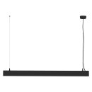 Ledvance LED Pendelleuchte Office Line Cuboid Suspended Schwarz 113cm 42W 5500lm Neutralweiß 4000K Dimmbar
