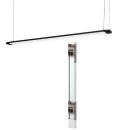 Ledvance LED Panelleuchte Office Line Slap schwarz 120cm...