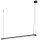 Ledvance LED Panelleuchte Office Line Slap schwarz 120cm 40W 5750lm neutralweiß 4000K Dimmbar