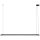 Ledvance LED Panelleuchte Office Line Slap schwarz 120cm 40W 5750lm neutralweiß 4000K Dimmbar