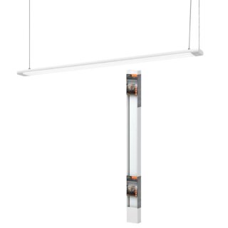 Ledvance LED Panelleuchte Office Line Slap weiß 120cm 40W 5750lm neutralweiß 400K Dimmbar