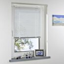 Liedeco Klemmfix Aluminium Jalousie 80 x 130cm weiß PX001