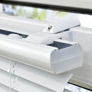 Liedeco Klemmfix Aluminium Jalousie 80 x 130cm weiß PX001