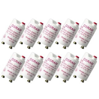 10 x Osram Starter St173 DEOS Safety 32W Single Operation Einzelschaltung